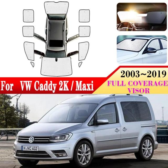 フォルクスワーゲン ヴィー・ダブリュー キャディ 2K アクセサリー マキシ MK3 2003~ 対応 車用 サンバイザー サンシェード カバー 日よけ アクセサリー 輸入品 9,430円