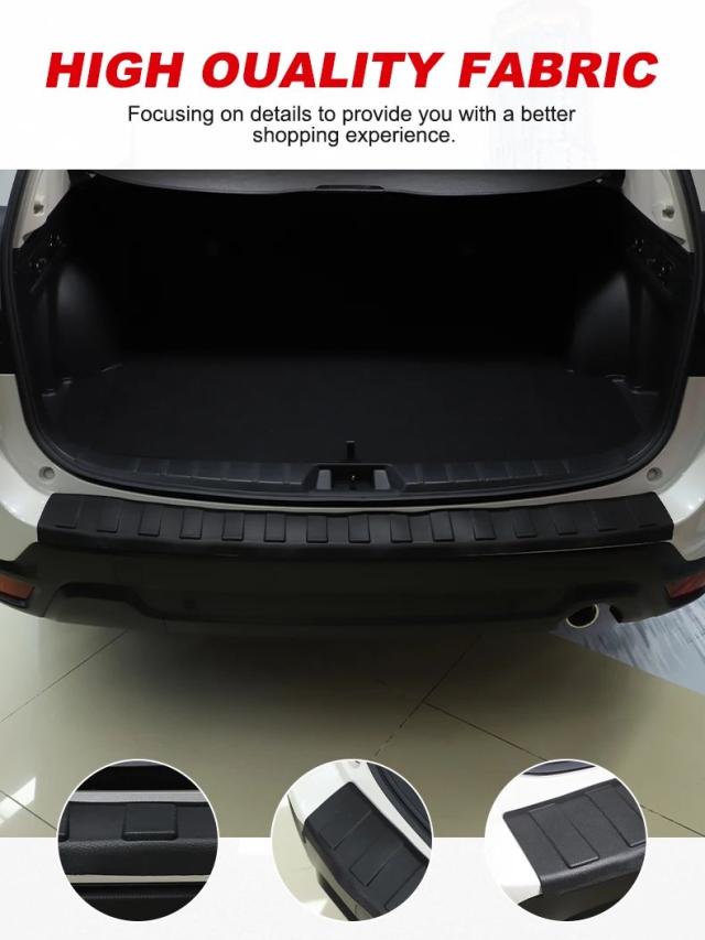 スバル フォレスター 2019-2024 専用 TPE ブラック トランクバンパーガード 保護ステッカー 車用アクセサリー 輸入品_7