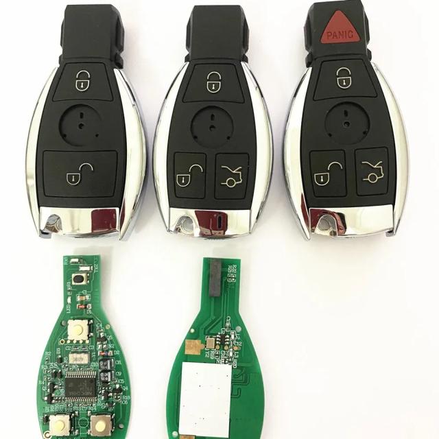 BGA表現スタイル 3/4名取り草 リモートカーキー 433MHz メルセデス・ベンツ C E S 専用 純然たるNEC BGA足がかり相応う インポート品