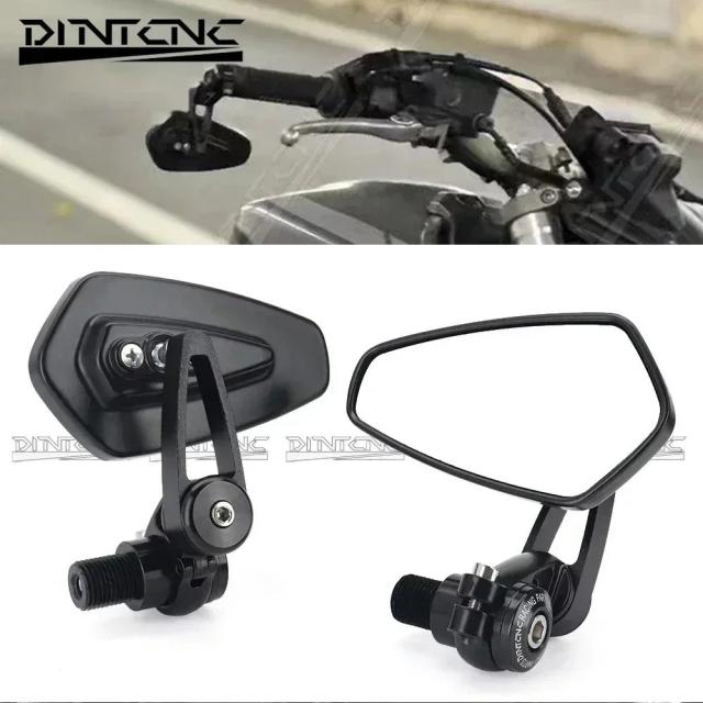 YAMAHA MT07 MT09 MT10 SP XSR700 XSR900 ハンドルエンドミラー 左右回転対応 FZ07 MT10SP バイクアクセサリー 輸入品