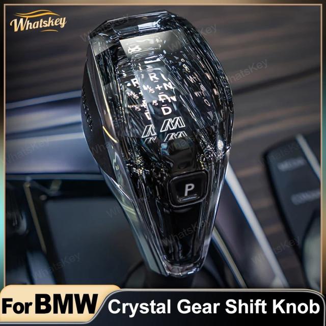 BMW G30 G31 G32 G11 G12 F30 F31 F32 F36 F01 F25 F26 F20 F22 F15 E70 F11 F10 専用 1点 クリスタル シフトノブ ハンドル ギアボックス 輸入品