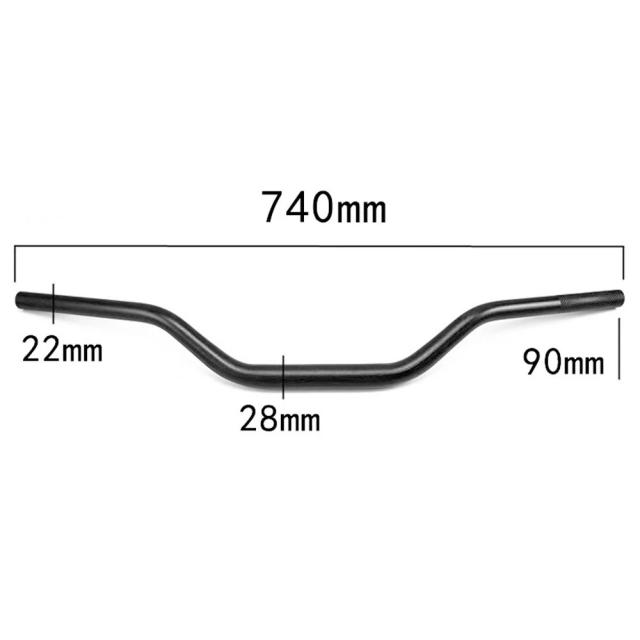7/8 22mm 28mm ハンドルバー ファットバー ハンドルチューブ YAMAHA BMW KTM Benelli BWS MSX125 250 350 450 600 ユニバーサル ピットバイク ダートバイク ATV 対応 輸入品_8