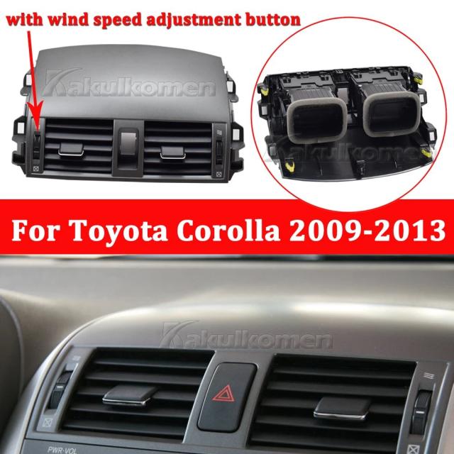 トヨタ カローラ アルティス E15 2007-2013年用 エアコン エアベント アウトレット パネル グリル カバー 輸入品