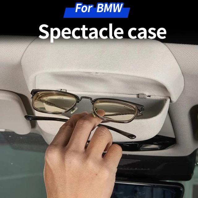 車載メガネケース ルーフ取り付け サングラス収納ボックス BMW X1 iX1 u11 2023-2025 専用 車内インテリアアクセサリー 輸入品