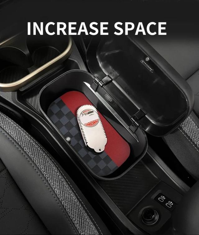 BMWミニクーパー F65 F66 2024-2025 専用 真っただ中コンソール アームレスト 納めるボックス席 車載付属品 インポート品