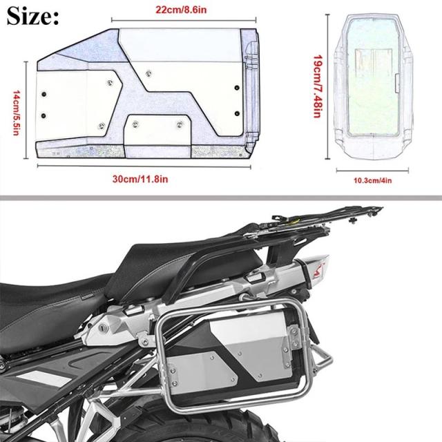BMW R1250GS・R1200GS LC/ADV・R1200/R1250 GS・F750GS・F850GS・F800GS・GS1200/GS1250 用 4.2L ツールボックス アクセサリー 輸入品_6