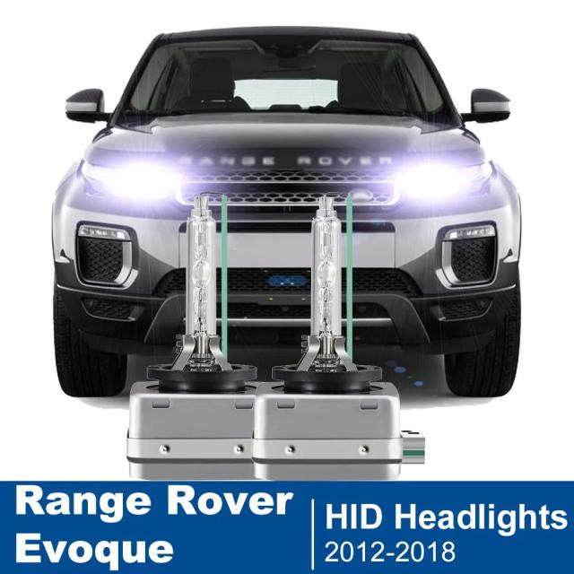 2個仕かける HID キセノンヘッドライトバルブ 地びたローバー 領域ローバー エボーク 2012- 6000K ご機嫌/ロービーム (純然たるキセノン弁膜専用) インポート品