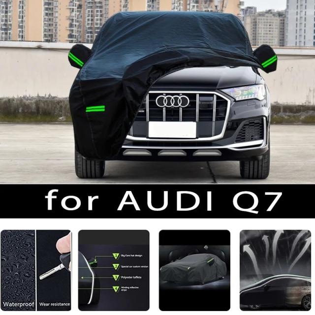 AUDI Q7用 全天候対応 フルカバー 防雪・日よけ・防水・防塵 車外アクセサリー 輸入品