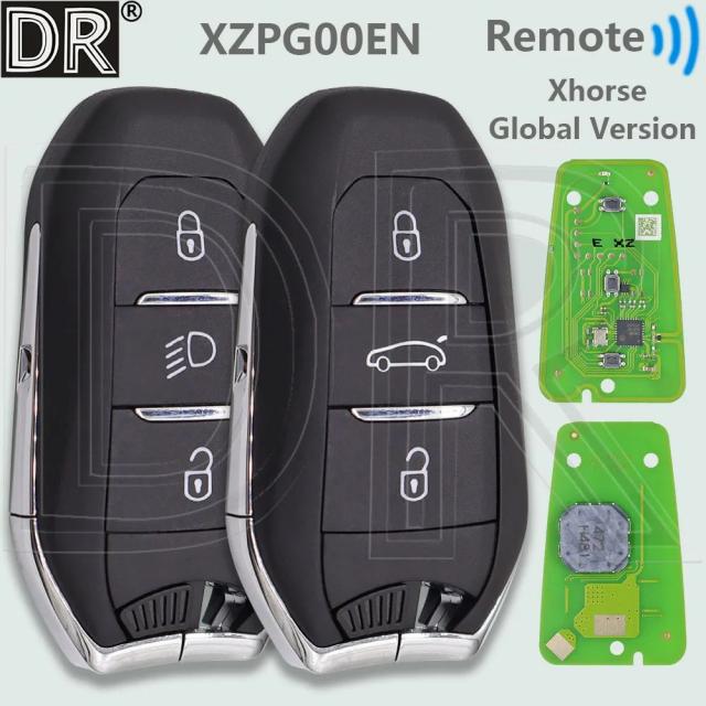 DR Xhorse VVDI グローバル版 交換用 車 リモコン ブランクキー XZPG00 PCB基板 または ケース プジョー シトロエン DS用 輸入品