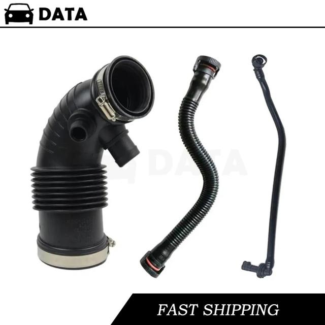 新型エアダクトフィルター付きパイプエアインテークホース スチールリング付 BMW F20 F21 F30 11157608144 11157614690 13717597586 専用 輸入品