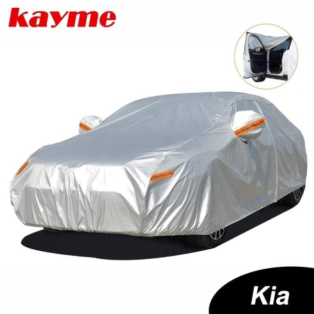 ケイミー 防水 カーカバー 全天候 日差し ほこり 雨 保護 カバー Kia K2 Rio Ceed Sportage Soul Cerato Sorento 対応 輸入品