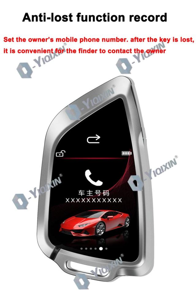 スマートLCDキー BMW アウディ ヒュンダイ ベンツ ホンダ トヨタ 日産 レクサス ポルシェ マツダ ユニバーサル 改良型 スクリーンキー 快適エントリー 輸入品