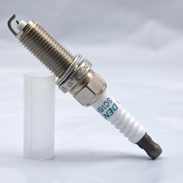 オリジナル DENSO イリジウム スパークプラグ SC16HR11 3499 トヨタ カローラ デュアルエンジン ヴィオス 純正 90919-01275 90919-01253 適合 輸入品