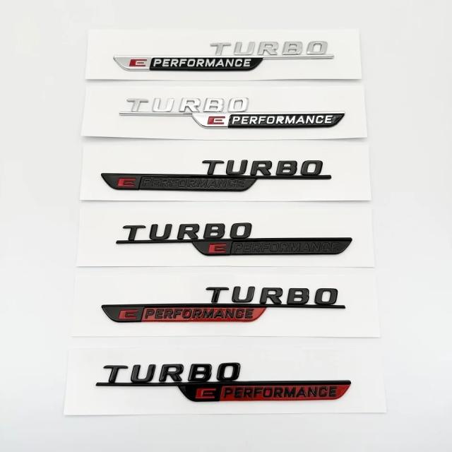 新型 レターズナンバー TURBO E PERFORMANCE エンブレム フェンダートリム バッジ ステッカー W206 C63s GLC63s アクセサリー 輸入品_9