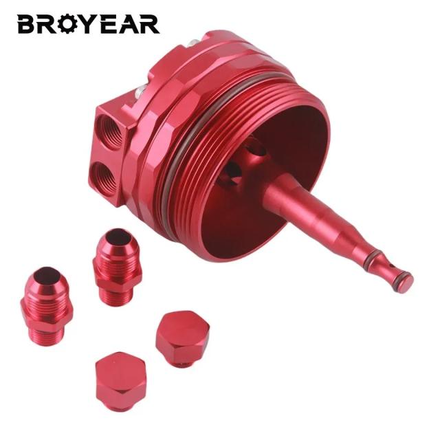 Broyear エンジンオイルクーラーアダプター オイルフィルターカバーキャップ BMW E46 E36 E39 E60 E61 323i 328i 325i 330i 525i 528i 530i M52 M54 対応 輸入品