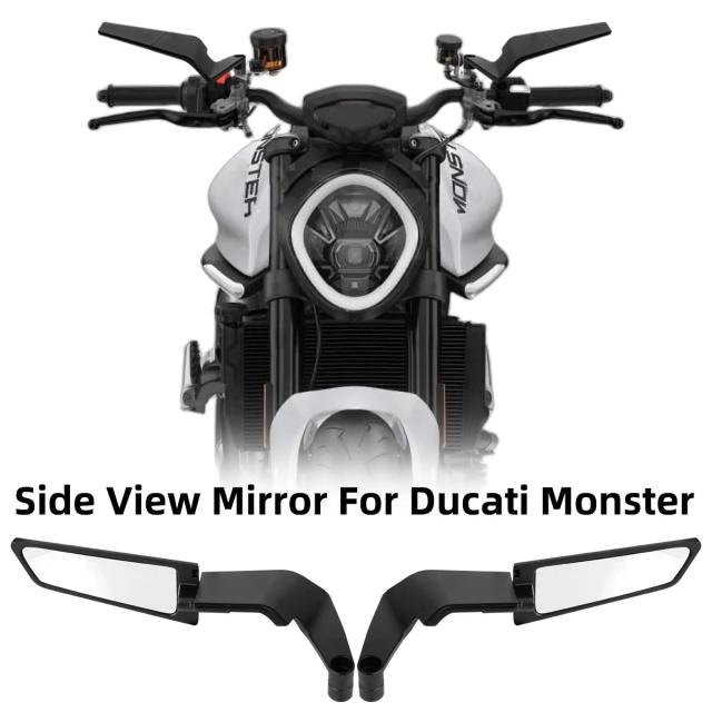 ドゥカティモンスター用 ステルスウィングレット サイドミラーキット 1200 1200S 1200R 1100 1000 950 937 900対応 輸入品
