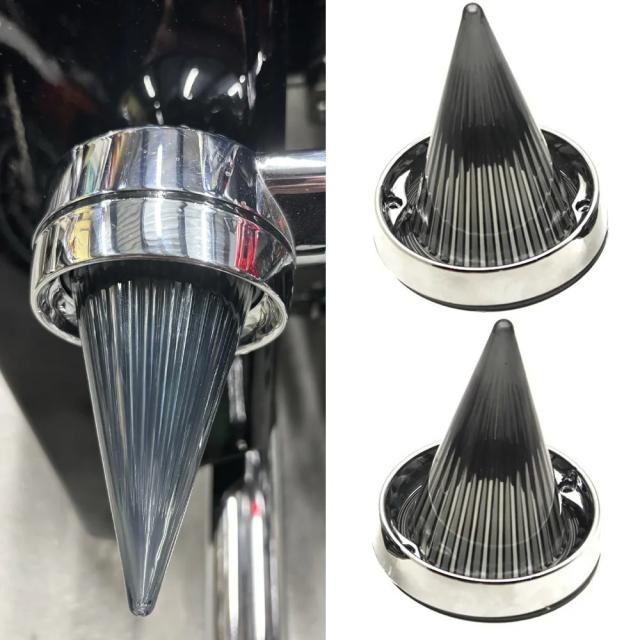 ハーレーダビッドソン ツーリングモデル用 ターンシグナルレンズカバー 1986-対応 Road Glide/Road King/Electra Glide/Ultra Classic対応 輸入品