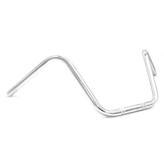 レトロ25mmモーターサイクルハンドルバー 1インチバー ハーレースポースターXL883 XL1200 X48 ダイナ ロードキング ヘリテージ ソフトテール対応 輸入品_9