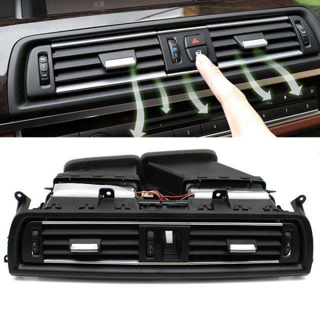 BMW 5シリーズ F10 F11 用 フロントセンターエアコン ベントグリル アウトレット アセンブリ 品番 64229209136 64229166885 輸入品