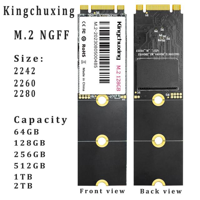 キングチューシン M.2 NGFF SSD 2280 2260 2242 1TB 512GB 256GB 128GB SATA ソリッドステートドライブ ロット 輸入品_6