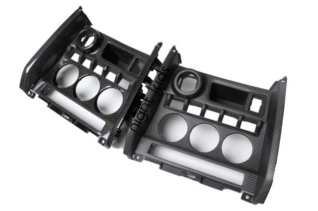 ナイトキッズ カーボン内装センターエアコンパネル - スバルBRZ・トヨタGT86・サイオンFRS対応 輸入品_8