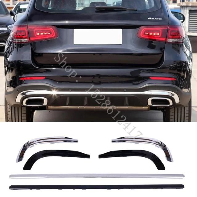 メルセデス・ベンツ GLC W253 2020 2021 2022 用 リアバンパー アクセントモール＆デコレーショントリム カーパーツ 輸入品_9