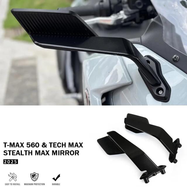 ヤマハ T-MAX560 T-MAX 560 TMAX560 テックマックス 560 式新型 バイク用 リアビューミラー 調整可能アルミミラー アクセサリー 輸入品