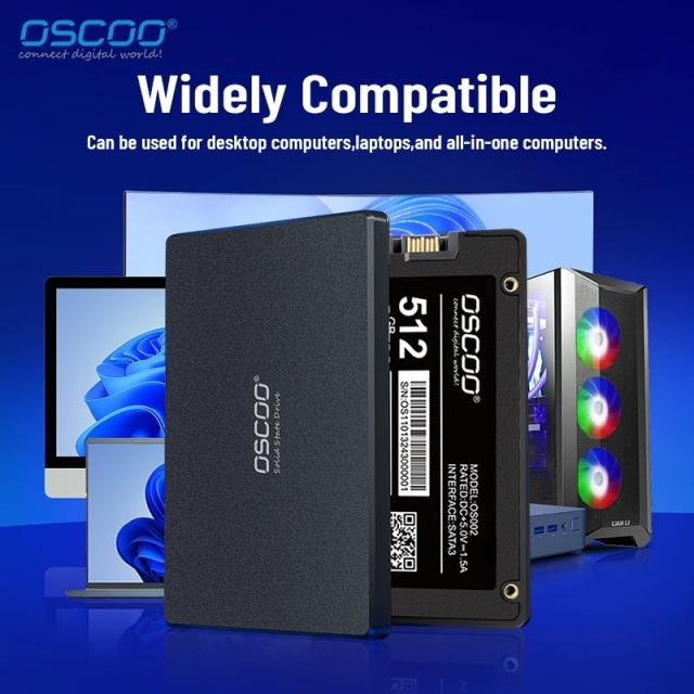 OSCOO 120GB/240GB SATA3 2.5インチ 内蔵SSD ノートPC用 ハードドライブ 輸入品_3