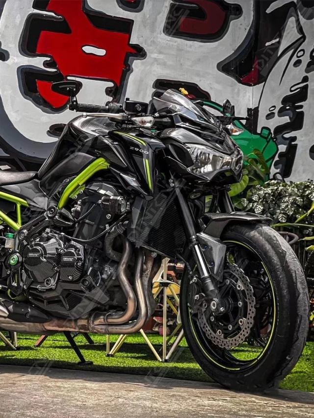 カワサキ Z900 Z900SE Z400 Z1000 Z900RS/Cafe 用 ハンドルエンドミラー 左右回転 バイクアクセサリー (2017-モデル対応) 輸入品_18