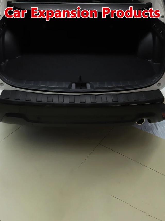 スバル フォレスター 2019-2024 専用 TPE ブラック トランクバンパーガード 保護ステッカー 車用アクセサリー 輸入品_13