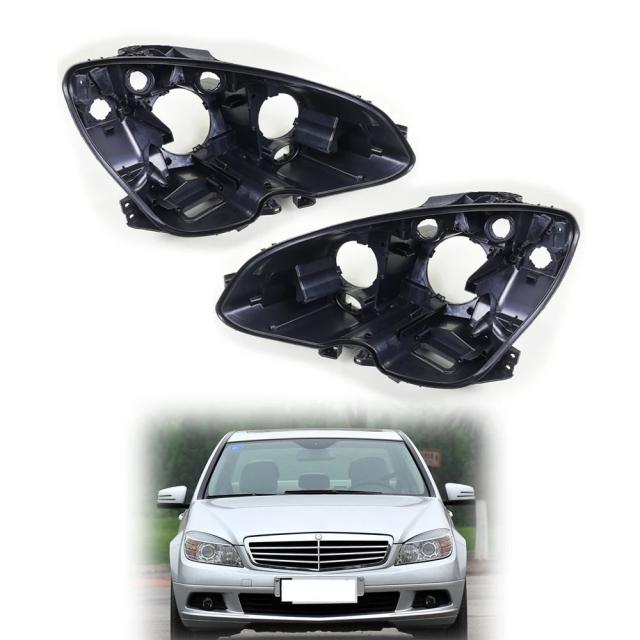 メルセデス・ベンツ W204 Cクラス C180 C200 C260 C300 用 ヘッドライト リアハウジング ベース ハウジング (2008-2010年式) 輸入品