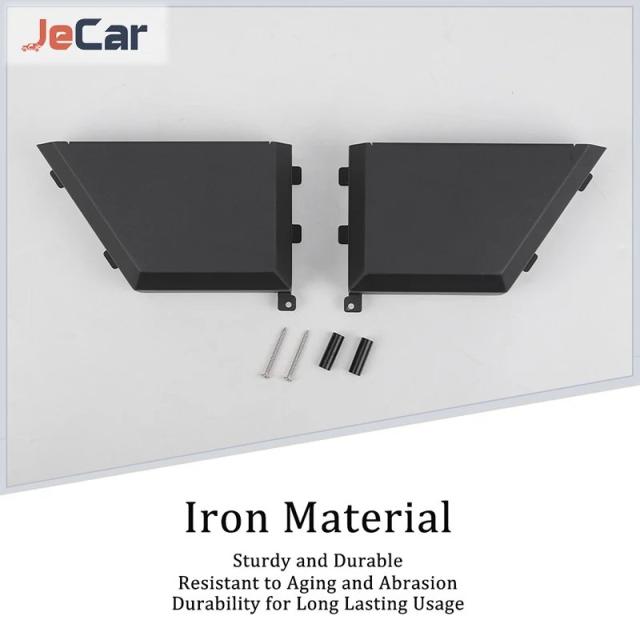 JeCar メタルフロントリアドアサイドメッシュポケット収納ボックスオーガナイザー Jeep Wrangler JK 2011-2017 2/4ドア 自動車アクセサリー 輸入品
