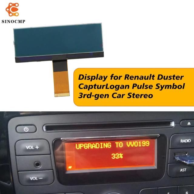 AGC-1220RF-A AGC-0060RF-A LCDディスプレイ スクリーン  Renault（ルノー）ダスター キャプチャー ローガン パルス シンボル マスター  Dacia（ダチア）Lada（ラーダ）Xray  Mercedes（メルセデス）シ