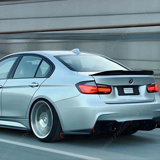 BMW 3シリーズ F30 Mスポーツ用 リアバンパーディフューザー サイドスプリッター ボディキット ABS グロスブラック 2011-モデル対応 輸入品_11