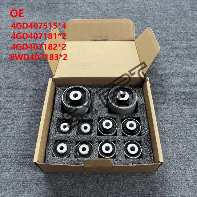 フロントサスペンション コントロールアーム ブッシュ キット 10X 4GD407515 4GD407181 4GD407182 8WD407183/8K0407183 Audi A4 A5 Q5 A6 A7 2011-用 輸入品 9,877円