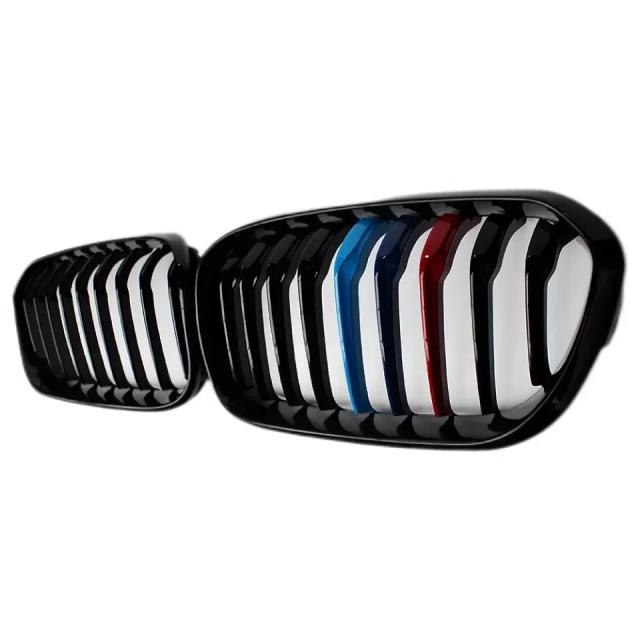 XVIP 1ペア フロントグリル BMW 1シリーズ F20 F21 2012-2019 用 グロスブラック キドニーグリル 交換用 レーシングフロントバンパーグリル 輸入品_14