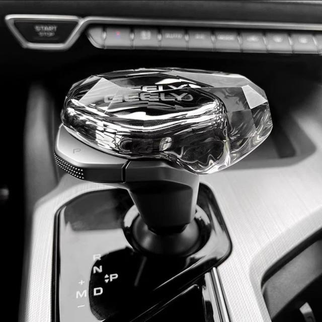 21-23年式ツジェラS用 クリスタルギアノブプリフェース クールレイ コンバージョンシフター シフターヘッダー 車内装飾品 輸入品_2