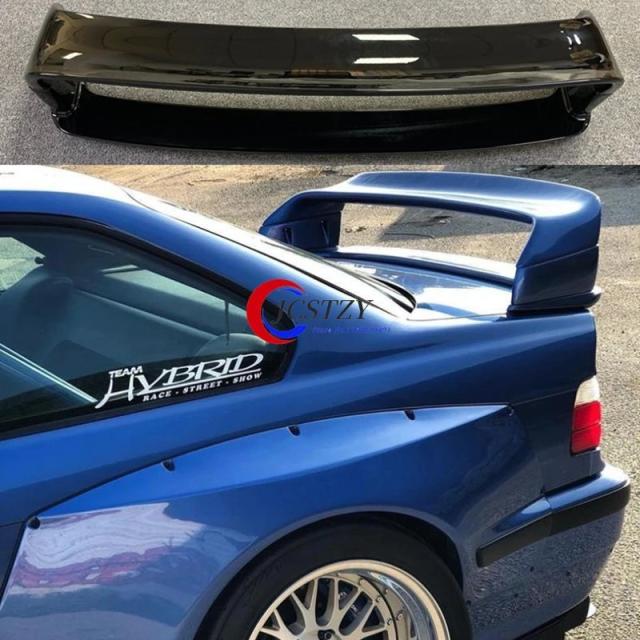BMW 3シリーズ E36 1990-2000年用 リアスポイラー ABS樹脂 マットブラック/光沢ブラック BMW E36 M3 リアウイング 輸入品_6