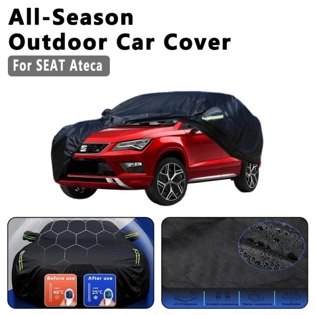 SEAT Ateca専用 カーバー - 全天候型 防水・防塵・遮熱 フルボディ保護 カーアクセサリー 輸入品