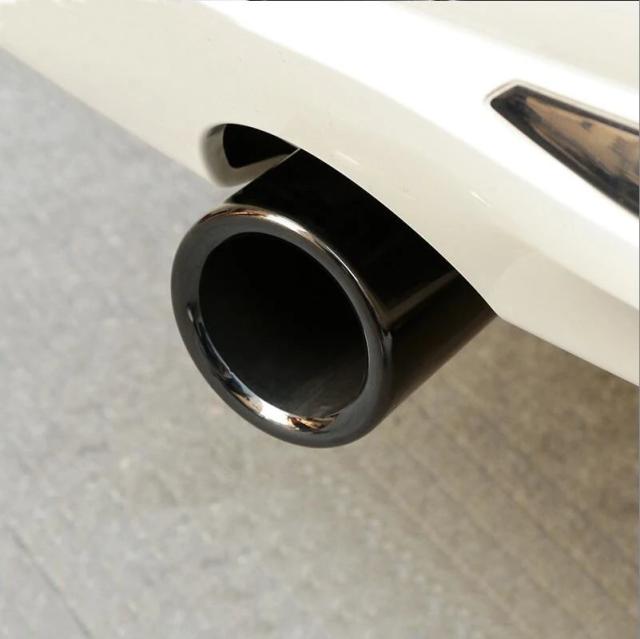 BMW 1・2・3・4・5シリーズ X1 3GT F20 F22 F30 F32 F34 F10 F48 F36 F11用 カーパーツ 光沢ブラック スチール エキゾーストパイプ トリム アクセサリー 輸入品_8
