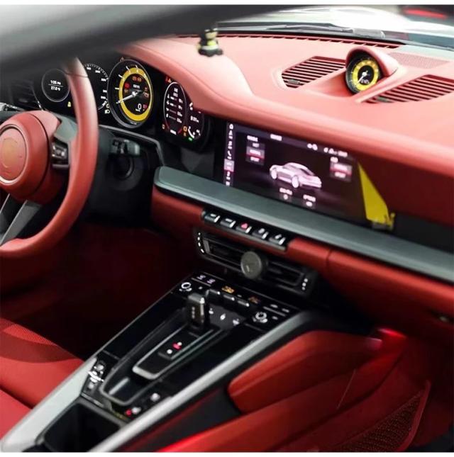 ポルシェ911 992 用 カーダッシュボード 計器パネル GT3 スピードメーター GT3RS 走行距離 スピードメーター オーバーレイ ダイヤル 背景 アクセサリー 輸入品_13