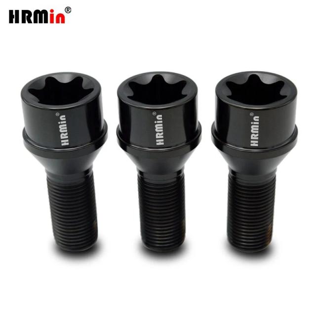 HRMin Gr5チタン製ホイールボルト トルクスコーンシート M14x1.5x28-45mm VW AUDI ベンツ Volvo ランボルギーニ マセラティ等 車種対応 輸入品_7