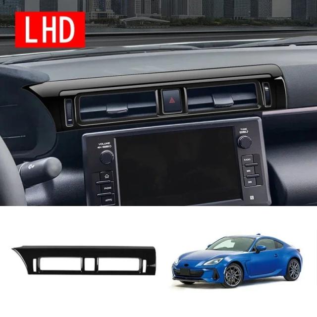 LHD RHD対応 スバル BRZ/ZD8 トヨタ GR86/ZN8 2021 2022 ABSブラック 内装アクセサリー パワーウインドウスイッチ シフトノブ エアコンベントパネル 輸入品