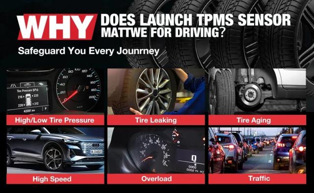 LAUNCH X431 TSENSOR-05 TPMSセンサー 315MHz/433MHz デュアル周波数 スクリューイン式 角度調整可能 メタルバルブ 純正交換センサー 輸入品_10