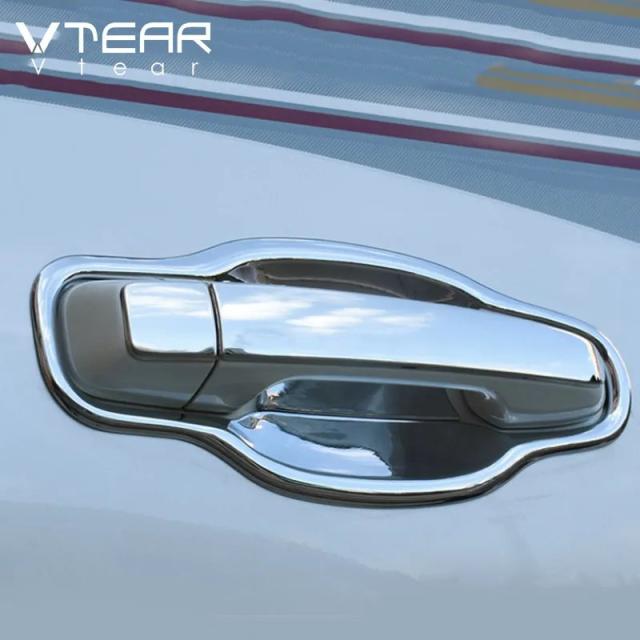 Vtear トヨタ ランドクルーザー200 ドアハンドルカバー 外装トリム 防傷アクセサリー ABSフレームパーツ 式 輸入品