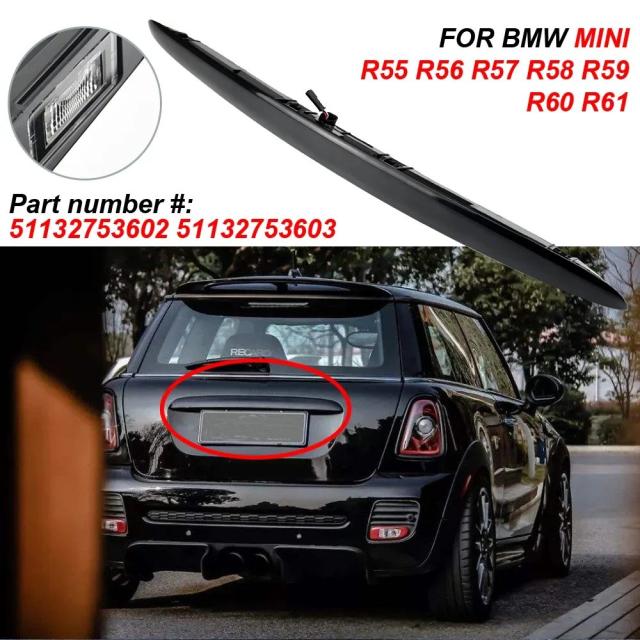 BMWミニクーパー R55 R56 R57 R58 R59 R60 R61 純正品51132753603 ハッチトランクハンドル 1個 交換用 カーパーツ 輸入品