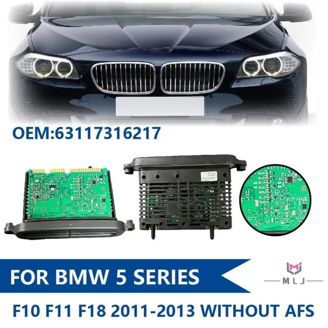 BMW 5シリーズ F10 GT F07 F11 用 ヘッドライト ドライバーユニット モジュール 63117316217 7262947 純正部品 カーアクセサリー 輸入品