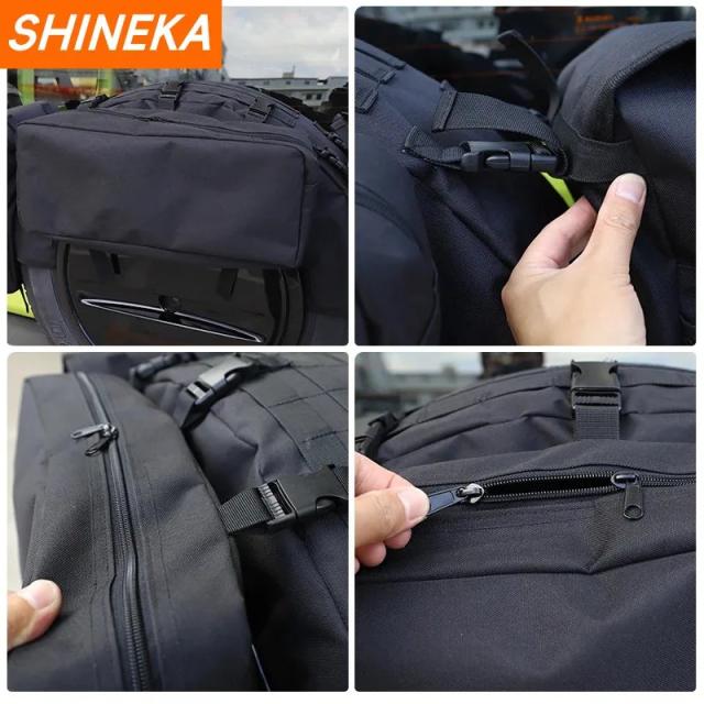 SHINEKA スズキ ジムニー 2019-2023 年式 用 スペアタイヤ 収納バッグ カーゴ オーガナイザー 収納 整理 アクセサリー 輸入品