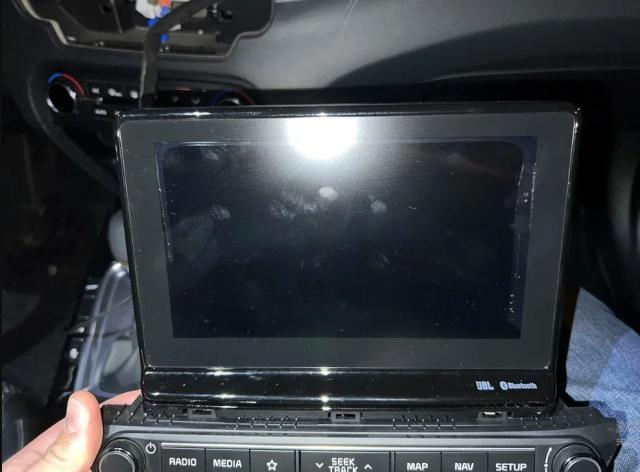 キア シード CD 2018-2019 年式 純正ナビ 96560-J7250WK 用 8インチ LCD タッチスクリーン ディスプレイ パネル デジタイザーのみ 輸入品