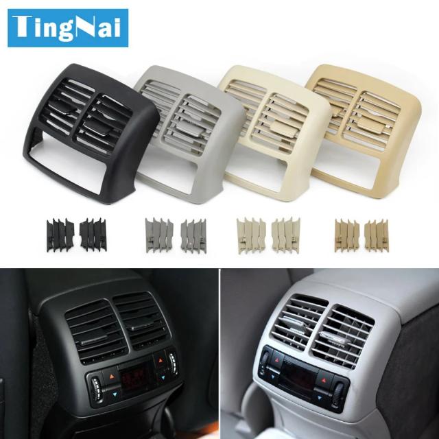 メルセデスベンツ Eクラス W211 用 リアエアコン ベントグリル カバーパネル (2003-2008年式 E200 E230 E260 E280 E350対応) 輸入品